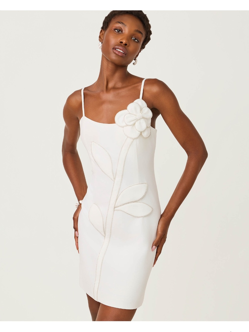 Lilly Pulitzer White annalyn stretch  Dress